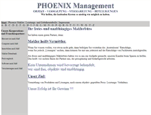 Tablet Screenshot of phoenix-makler.net